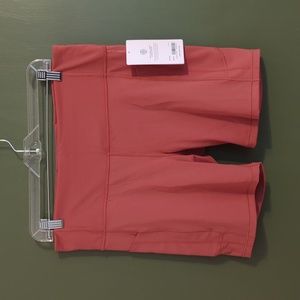 Athleta Ultimate Stash II 7" Short in Muted Red (Size XL)